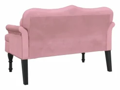 vidaxl Banco Y Pie De Cama|Banco Y Pie De Cama|Banco con cojines terciopelo 120,5x65x75 cm