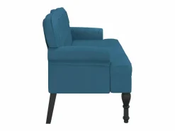 Banco con respaldo terciopelo 119,5x64,5x75 cm^vidaxl Discount