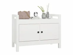 Zapatero|Mueble De Almacenaje|Banco de entrada 80x40x60 cm Madera maciza de pino