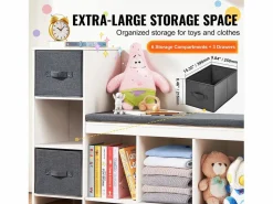 Banco de Lectura SucceBuy para Niños con Almacenamiento y Cojín - Seguridad, Confort y Estilo^ Clearance