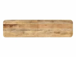Banco de madera maciza de mango 160x40x45 cm^vidaxl Discount