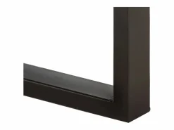 Banco de madera maciza de mango sin tratar y acero 110 cm^vidaxl Outlet