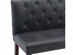 vidaxl Banco Y Pie De Cama|Banco Y Pie De Cama|Banco de piel de ante artificial 148,5 cm
