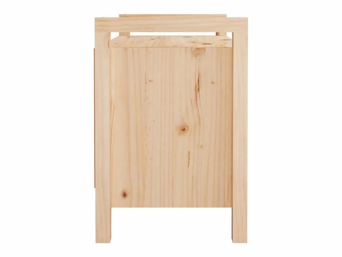 Banco de recibidor madera maciza de pino 80x40x60 cm^vidaxl Clearance