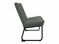 Banco Y Pie De Cama|Banco Y Pie De Cama|Banco de tela oscuro 100x75x76 cm ES356782