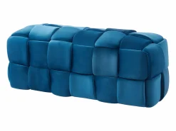 Banco de terciopelo tejido. Cabecero de cama. FABERO^Vente-unique Outlet