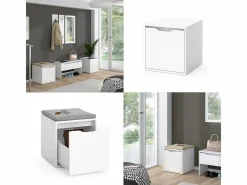 Vicco Zapatero|Mueble De Almacenaje|Banco para zapatos 40x40x40.6 ruben