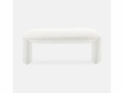 Banco pie de cama estilo borreguito^Sweeek
