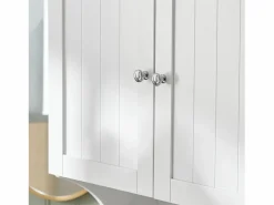 Sobuy Banco Zapatero con 1 Solapa Banco de almacenamianto con cojín Acolchado de Asiento 60 x 24 x 47 cm FSR16-K-W ES Gris / Blanco Outlet