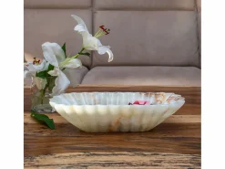 Presentación Y Servicio|Bandeja de ónix esculpida a mano con diseño único