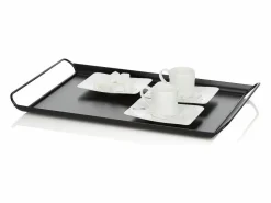 Materiales Y Utensilios De Cocina|Bandeja portavivieres de metal negro Thomas