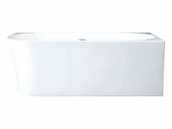 Shower & Design Baño de esquina derecho - 228 L - 170 x 75 x 59 cm - - Acrílico - PONTICOLA Blanco Best