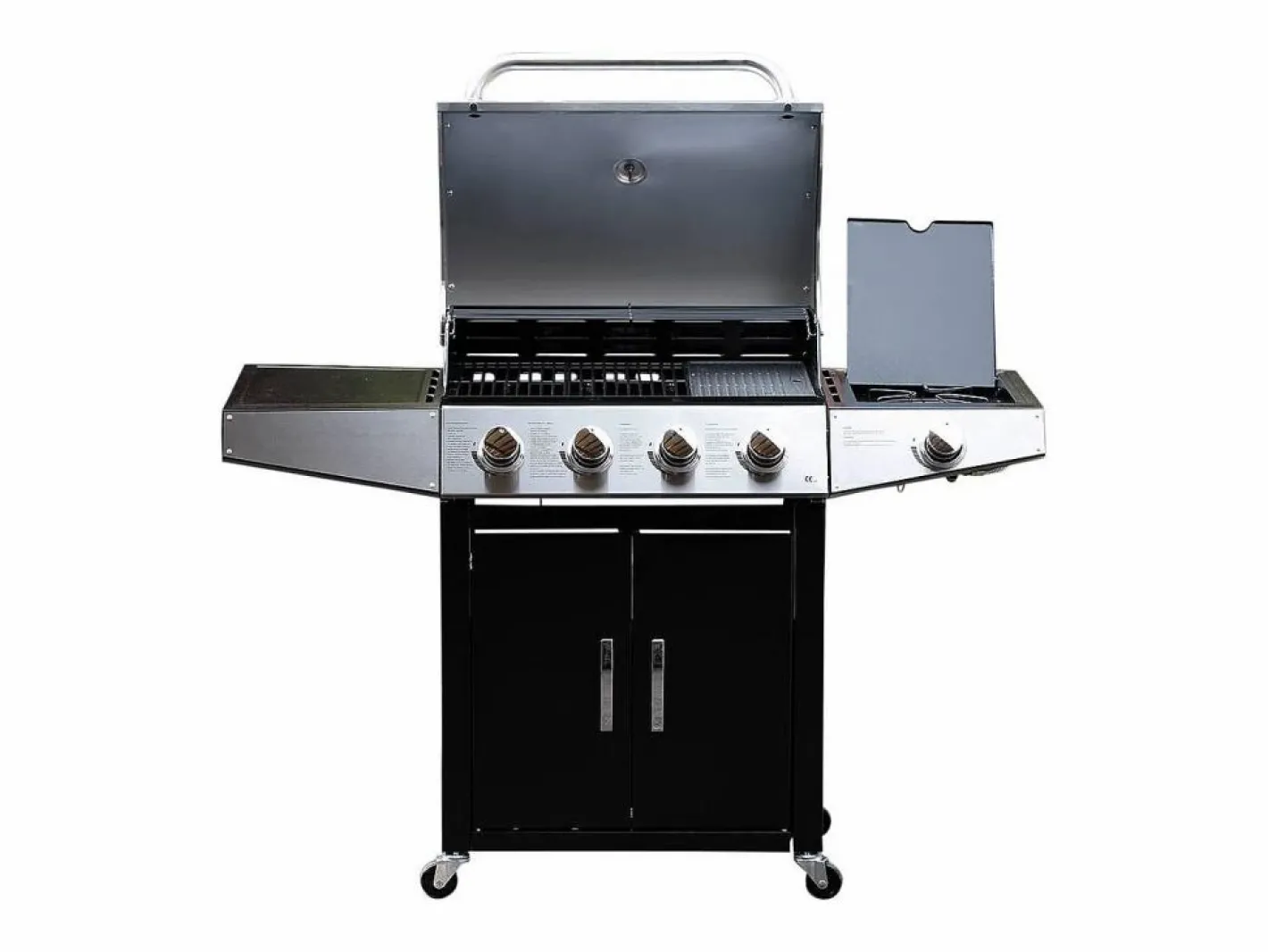 Barbacoa a gaz"Party 5" - 5 quemadores (1 lateral) - 15.2 kW^Habitat et jardin Outlet