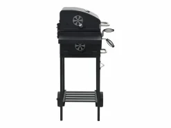 Barbacoa de carbón con estante inferior negra ES527145^ Hot