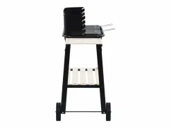 PROGARDEN Barbacoa|Barbacoa de carbón negra 86,5 cm