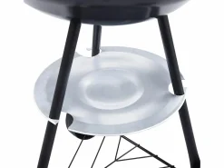 vidaxl Barbacoa de carbón portátil con ruedas XXL 44 cm Multicolor Best