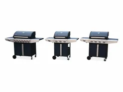Barbacoa de gas con 3 quemadores con 1 quemador lateral^Sweeek New