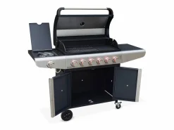 Sweeek Barbacoa|Barbacoa de gas de 7 quemadores con 1 quemador lateral