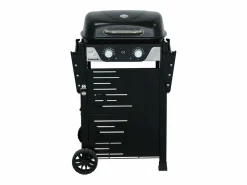 Barbacoa eléctrica de 2 quemadores, acero esmaltado^Sweeek New
