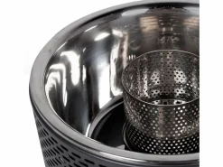 Barbacoa eléctrica de sobremesa Aktive Barbecue 2 en 1 con accesorios Ø31 cm Negro Discount