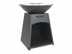 Barbacoa plancha brasero de acero, Ancho 81 x Prof. 81 x Alt. 96 cm , , CORVERA^Vente-unique New