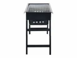 Barbacoa portátil para camping de acero 60x22,5x33 cm ES793016^ Online