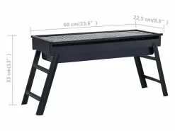 Barbacoa portátil para camping 60x22,5x33 cm^vidaxl Outlet