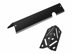 Barra de Cubrequemador y Difusor SucceBuy de Calor para Barbacoa 8PCs, Deflector de Grasa para Quemador 43,5 cm, para Weber Genesis II 310, 315, 335, 340 Negro Online