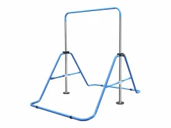 Barra de gimnasia extensible para niños, altura regulable, plegable, de acero, (145 x 100 x 130 cm)^ Best