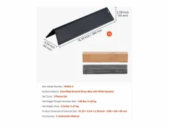 Barras de Cubrequemadores SucceBuy 3PCs, Deflector de Grasa para Quemador de 39 cm en Acero Esmaltado, para Weber Spirit I y II Series 200 Negro Discount