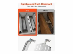Materiales Y Utensilios De Cocina|Barras de Cubrequemadores y Difusor SucceBuy de Calor para Barbacoa 7PCs, Deflector de Grasa para Quemador 44,6 cm, para Barbacoas Weber Genesis Serie 300