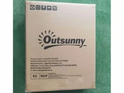 Base para sombrillas Tampa 4 piezas rellenables Ø100x8 cm^Outsunny Sale