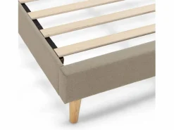 Base tapizada + Cabecero Aura 90x190 cm^VS Venta-stock Online