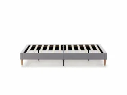 VS Venta-stock Somier Tapizado|Somier - 90X190Cm|Base tapizada + Cabecero Aura 90x190 cm
