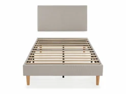 Base tapizada + cabecero Bari 90x190 cm^VS Venta-stock Online