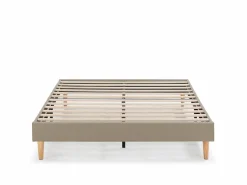 VS Venta-stock Base tapizada Aura 140x200 cm Beige Best