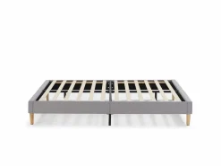 VS Venta-stock Somier Tapizado|Base tapizada Aura 140x200 cm