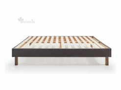 Base De Cama De Láminas|Somier - 180X200Cm|Base Tapizada Con Patas | Medidas 180x200 | Base francesa Descansin | Lujo a tu Alcance