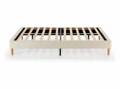 Base tapizada Niebla 160x200 cm tela borreguito^VS Venta-stock Hot