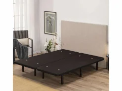 Base Tapizada 140x190 - Nalui Negro Hot