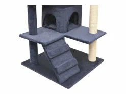 Bellmead Rascador para gatos poste rascador de sisal 125 cm oscuro^Garden Furniture Hot
