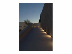 Beneito & Faure - Baliza empotrada LED Mis R Wall de 3 W - Baliza redonda IP65 con interruptor 2700K/3200K/4000K - Color^ Online