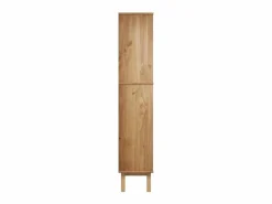 Biblioteca Estantería con 2 cajones OTTA madera maciza de pino marrón ES85394 Marru00f3n Best