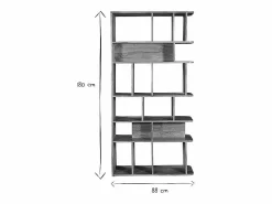 Biblioteca separador en madera de mango maciza L88 cm RUPAH^Miliboo Hot