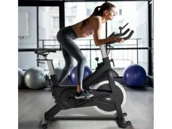 Leonardo Aparato De Musculación|Bicicleta estática fit bike volante de inercia 18 kg profesional Athena