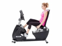 Bicicleta semirrecumbente de fitness XBR55 - Spirit Fitness Negro Online