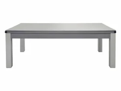 Vente-unique Billar y ping-pong BALTHAZAR - 213x112x81.5 cm - Gris Best