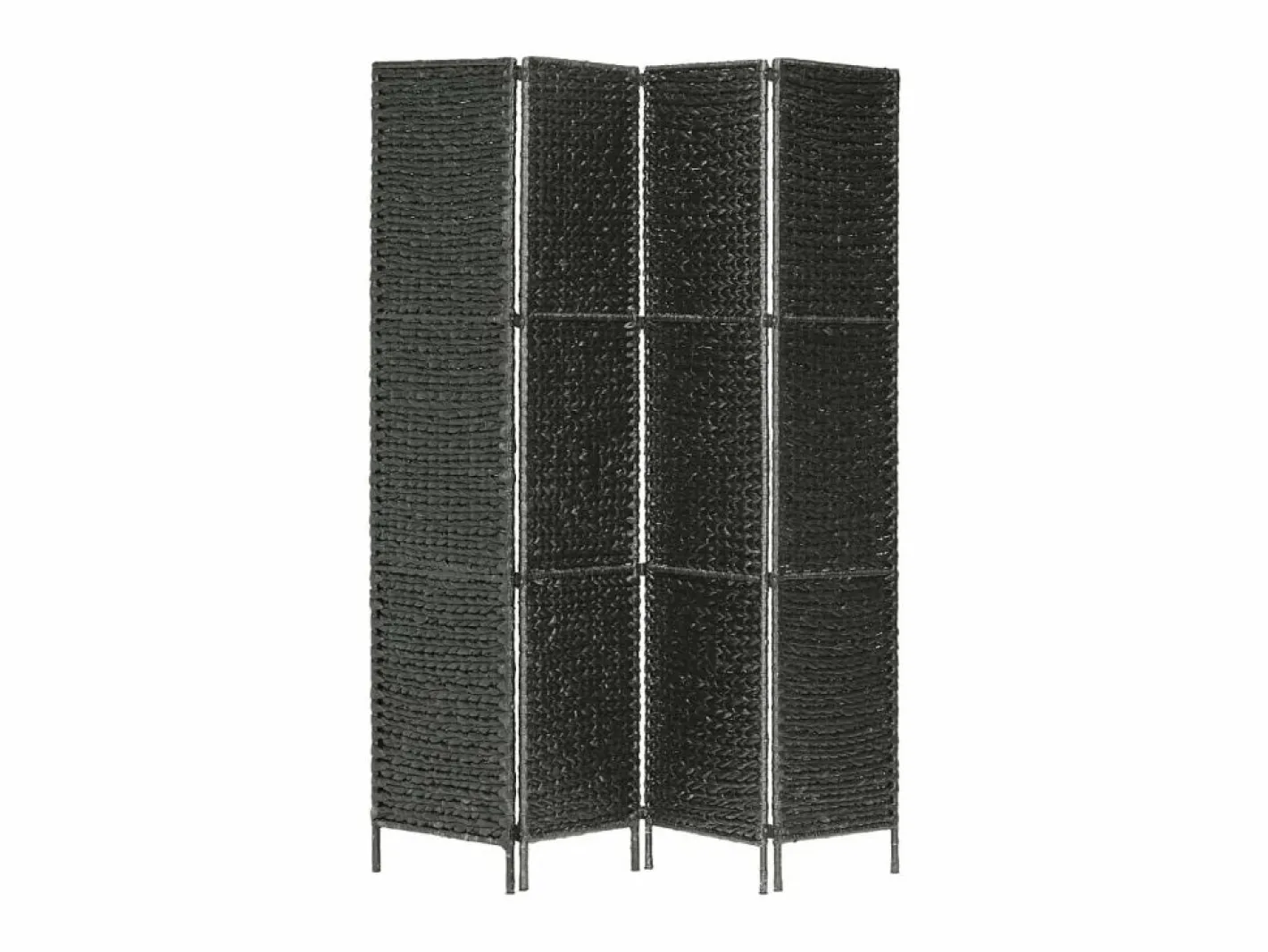 Biombo divisor 4 paneles jacinto de agua 154x160 cm ES649725^ Discount