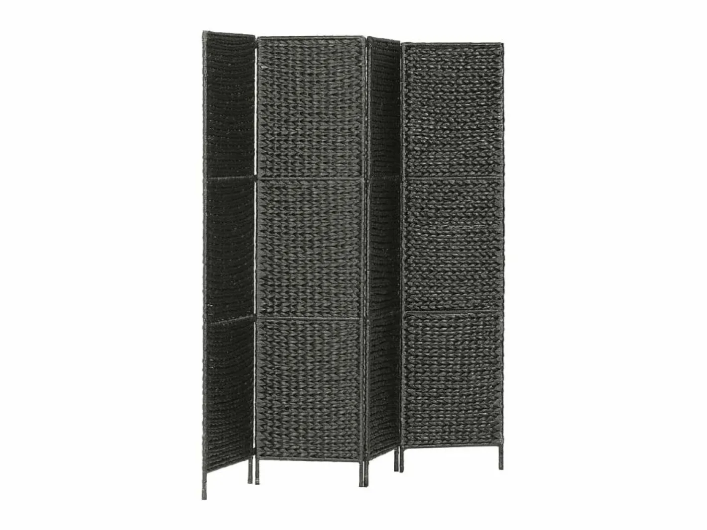 Biombo divisor 4 paneles jacinto de agua 154x160 cm ES649725^ Discount