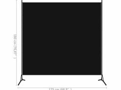 Biombo|Biombo divisor de 1 panel 175x180 cm ES990823